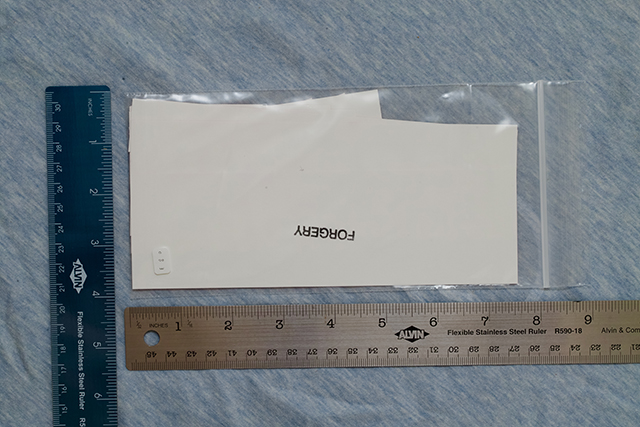 Forgery Sticker Pack - Back